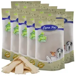 Lyra Pet® Kauchips aus Büffelhaut 10 kg - Hundefutter: Leckere Kauchips aus 100% reinem Naturprodukt, schonend getrocknet für extra langen Kaugenuss. Ideal zur Zahnpflege und artgerechten Fütterung Ihres Hundes.