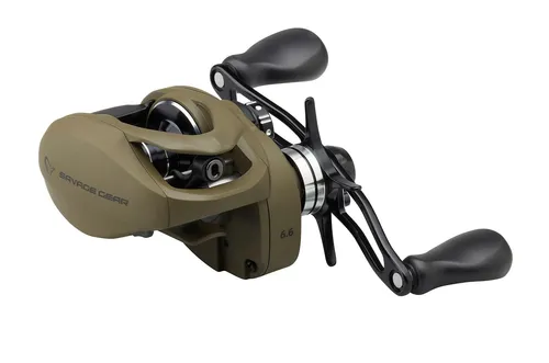 Savage Gear SG8 BC LH 100-6.6:1 Multirolle - Vielseitige Baitcaster - Angelrollen - Robuste Baitcasterrolle für aktives Raubfischangeln, ideal für leichte bis mittelschwere Kunstköder mit präziser Bremseinstellung und Dura-Grease-Schmierung.