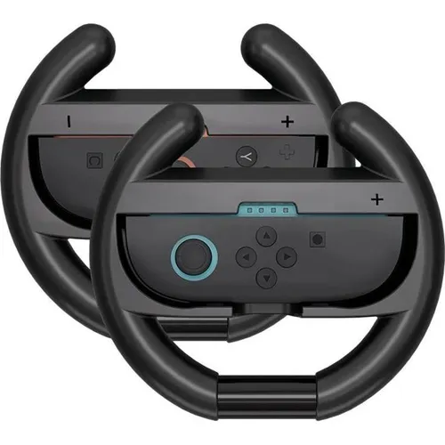 Hurtel Nintendo Switch 2 Joy-Con Rennlenkrad (2er-Pack) - Schwarz (65513553)