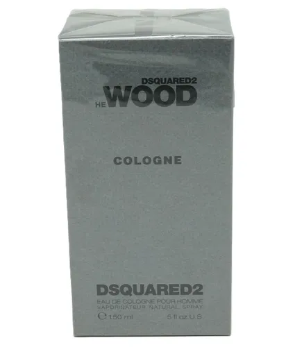 Dsquared He Wood Cologne 150ml - Herren Eau de Cologne - Herrenparfüm mit 150ml, erfrischender Duft für den modernen Mann, der Naturverbundenheit und Eleganz schätzt.