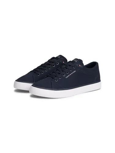Tommy Hilfiger Herren Harlem Core II CVS FM0FM05817 Low Top - Blau (Desert Sky) - 43 EU - Stylische Tommy Hilfiger Sneakers in modernem Design, ideal für den Alltag. Komfortable Passform und hochwertige Verarbeitung für langanhaltenden Tragekomfort.