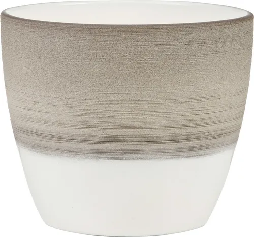 Scheurich Übertopf Serie 950 Ø 19 x 17,5 cm espresso cream von Scheurich