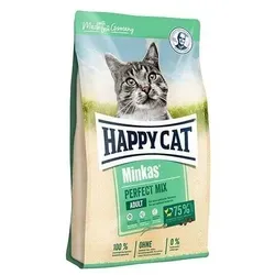 Happy Cat Minkas Perfect Mix 10kg - Voll ausgewogenes Katzenfutter - Katzenfutter für Erwachsene, mit hochwertigen Zutaten für optimale Gesundheit und Vitalität.