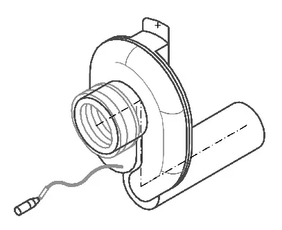 Geberit Absaugeformstück - 599063000