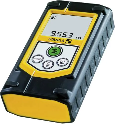 Stabila LD320 Laser-Entfernungsmesser 60m - ISO-zertifizierter Distanzmesser, präzise Messungen bis 60m mit integrierter Zielhilfe, ideal für Profis und Heimwerker.
