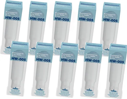 Wasserfilter HW-005 für Melitta Kaffeevollautomat - 10er Pack - Kaffeeautomaten-Wasserfilter mit BPA-Siegel für schadstofffreie Qualität. Perfekt für Melitta und viele andere Modelle, sorgt für frischen Kaffee und verlängert die Lebensdauer Ihrer Maschine.