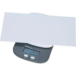 Maul Briefwaage 1623082 Grau - Industriewaagen & Zubehör - Präzise und kompakte Briefwaage mit automatischer Nullstellung und Abschaltautomatik, ideal für den Bürobedarf.