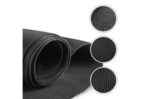 WALSER Kofferraummatte Cutty Design Ribs – Zuschnittfähig