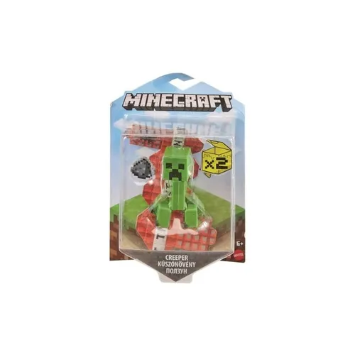 Mattel- Minecraft Gelenkspielzeug Figur mit Papier-Bausteinen, sortiert (HLB16) MATTEL