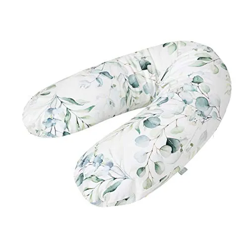Rotho Babydesign Stillkissen Multi - Hypoallergen & Geräuschlos (190 x 35 cm) - Stillkissen für Schwangere und Mütter, ideal zum Entspannen und Stillen. Mit nahezu geräuschlosen Mikroperlen für sanften Komfort und Oeko-Tex zertifiziert.