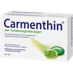 Carmenthin bei Verdauungsstörungen - Medikamente gegen Blähungen und Völlegefühl, schnell und effektiv für Ihr Wohlbefinden