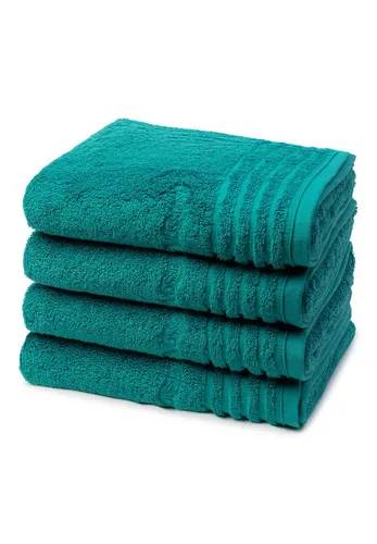 Vossen Handtuch Set Vienna Style Supersoft in grün von Vossen