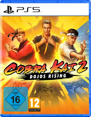Cobra Kai 2 Dojos Rising PS5 Spiel PlayStation Karate Kid Kampfsport Aktion