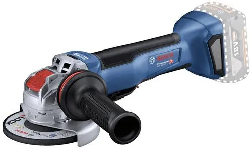 Bosch Winkelschleifer GWX 18V-10 P, Professional, 125mm X-Lock - Akku-Winkelschleifer mit 125mm Scheibendurchmesser und X-LOCK für schnellen Zubehörwechsel. Ideal für Schleifen und Trennen von Metall, Beton und mehr - sicher und komfortabel!