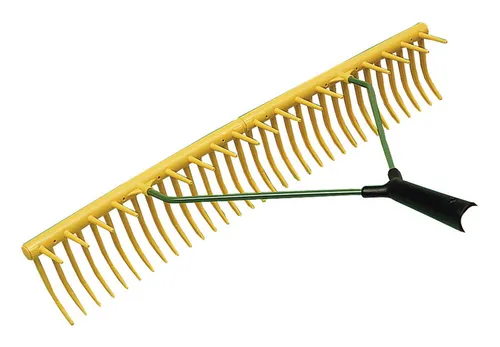 Jost Kunststoff-Rasenrechen einseitig 32 gebogene Zinken - RR 32 E 16