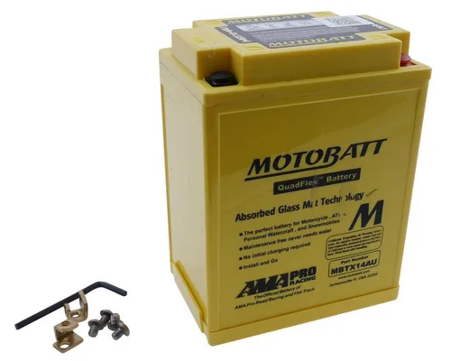 Batterie 16 5Ah MOTOBATT MBTX14AU für HONDA CB750K CB900C KAWASAKI KL600-B KLR