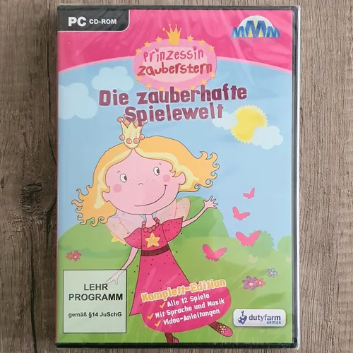 PC - DVD ROM ► Prinzessin Zauberstern - Die zauberhafte Spielewelt ◄ NEU & OVP