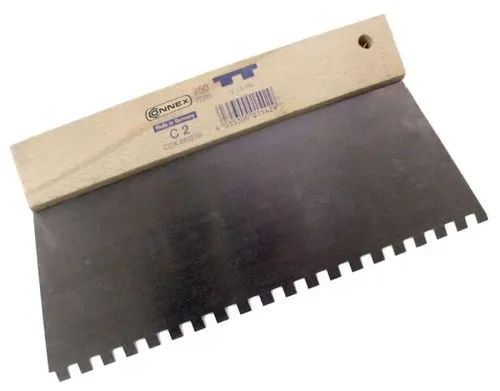 Connex Zahnspachtel 250 mm Zahnung C2 6 x 6 mm  Zahnkelle
