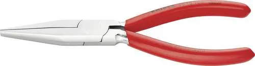 KNIPEX 30 13 160 Langbeckzange 160 mm - Zangen mit verchromter Oberfläche und rutschfestem Kunststoffgriff für optimalen Halt und Präzision bei feinen Arbeiten.