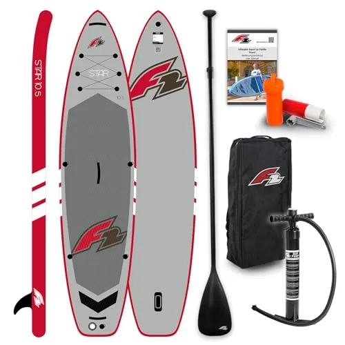 F2 SUP Stand Up Paddle Board Star 350 cm – Grau von F2
