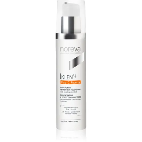NOREVA Iklen+ Pure C Reverse Nachtcreme 50 ml - Nachtpflege mit regenerierenden und perfektionierenden Eigenschaften für ein strahlendes Hautbild über Nacht.