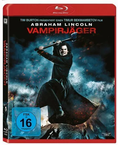 Abraham Lincoln - Vampirjäger (Blu Ray) NEU/OVP