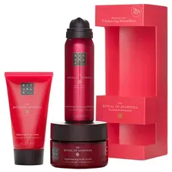 Rituals Ayurveda Pflege Set – Geschenkset in Rot - Entdecken Sie das hochwertige Rituals Ayurveda Pflege Set für Damen. Ideal für die Körperpflege mit luxuriösen Texturen und einem harmonischen Duft. Perfekt als Geschenk!