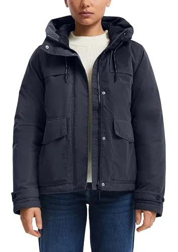 QS Gefütterte Jacke mit Kapuze