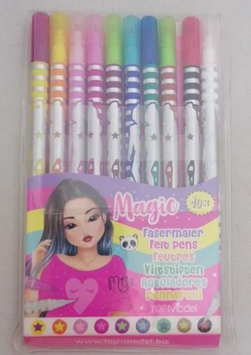 P042 - Depesche - TOPModel Magic Doppelfasermaler 10 Stifte Farbwechsel - NEU
