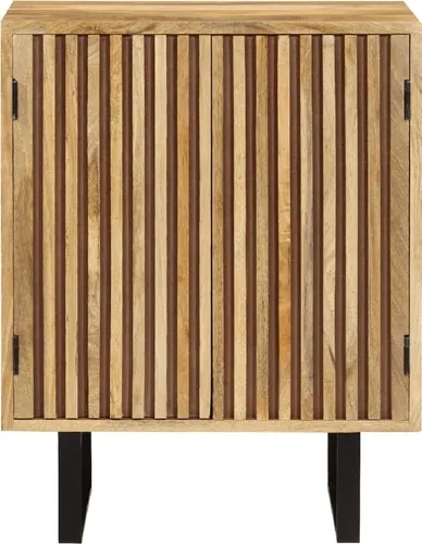 Massivholz Sideboard 2 Türen von vidaXL von vidaXL