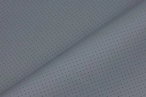 Kunstleder Autostoff PREMIUM Perforiert T221 (Grau)