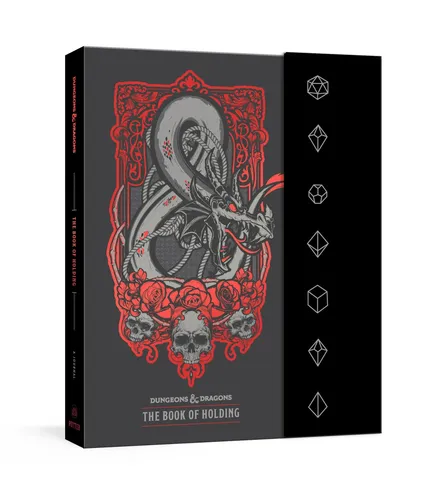 The Book of Holding (Dungeons Dragons) - Blank Journal mit kariertem Papier, ideal für Notizen, Zeichnungen und als kreatives Geschenk