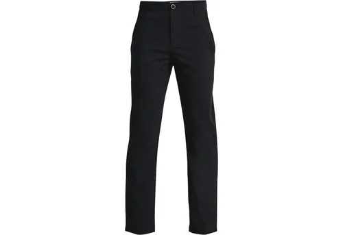 Under Armour Jungen Golfhose - Schwarz/Mod Grau, 7-8 Jahre - Golf-Hosen für Jungen aus leichtem, schweißableitendem Material für optimalen Komfort. Verstellbarer Bund passt sich perfekt an und sorgt für Bewegungsfreiheit beim Schwung.