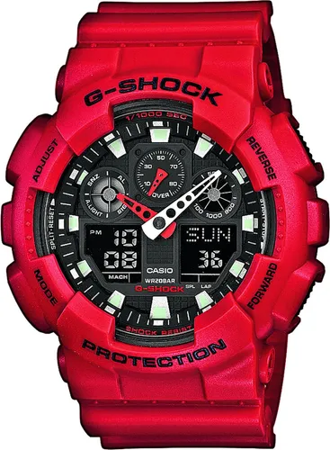 Casio MTP-B145D-4A Armbanduhr in rot von CASIO
