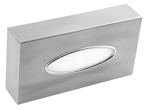 ALLCARE 13673 Mediclinics AI0985CS Gesichtstuchspender aus Edelstahl - Eleganter Papiertuchspender aus rostfreiem Stahl, ideal für Wandmontage oder freistehende Nutzung. Perfekt für ein einheitliches Waschraumdesign.