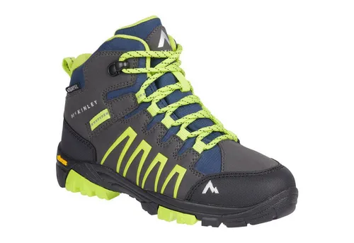 McKINLEY Kinder-Trek-Stiefel Denali MID AQX J Trekkingschuh 34 EU - Wanderschuhe für Kinder, robust und wasserabweisend mit Vibram-Sohle für optimalen Grip auf verschiedenen Untergründen.