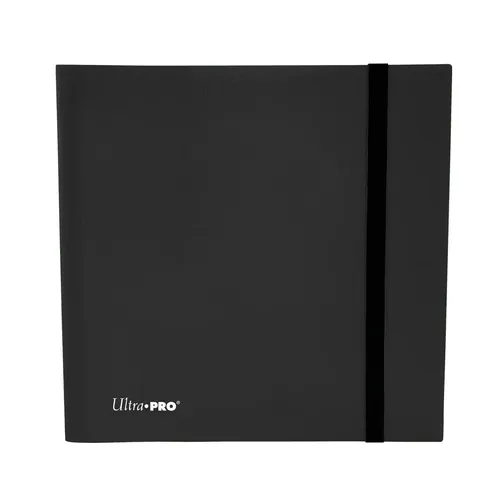 Ultra Pro 16140 - 12-Pocket Eclipse PRO-Binder, stilvoll in Jet Black für optimale Kartenpräsentation und Schutz
