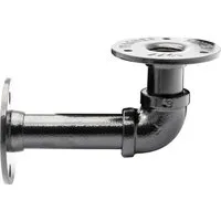 Produktbild Wagner Regalträger Industrial Pipe Ø 3,25 cm x 12 cm Schwarz