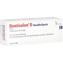Produktbild Dontisolon D Mundheilpaste 5 g