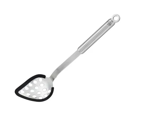 Rösle Rundgriff Multifunktionslöffel Silikon - Küchenutensilien, vielseitig einsetzbar und hitzebeständig bis 230°C, perfekt für das Kochen und Servieren.