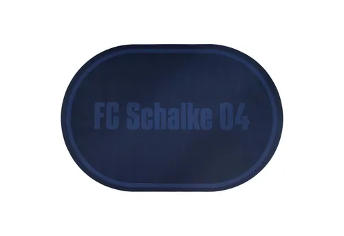 FC Schalke 04 Badematte Badematte Magic 60x90 cm, Kunstfaser, rund