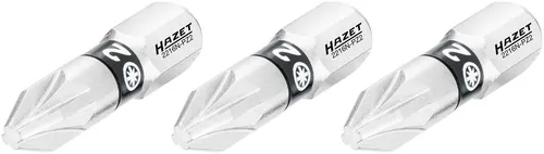 HAZET Bit 2216N-PZ2/3 ∙ 1/4 Zoll (6,3 mm) Sechskant massiv ∙ Pozidriv Profil ...