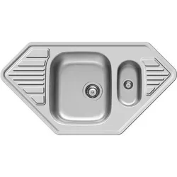 Eckspüle Medusa - Weiß