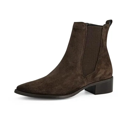 Stiefelette PAUL GREEN Veloursleder/Textil - Wanderschuhe aus hochwertigem Veloursleder und Textil. Der Reißverschluss sorgt für einfachen Einstieg und maximalen Komfort - ideal für vielseitige Outfits.
