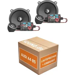 Helix Ci3 K130.2-S3 Lautsprecher Einbaupaket für Audi A4 B5 | 2x Tief-Mitteltöner & 2x Hochtöner - Komplettes Lautsprecher Einbaupaket für Audi A4 B5 (1994-2001) mit hochwertigem Helix Sound. Einfache Montage mit Adapterringen und Stecker für perfekten Klang im Fahrzeug.