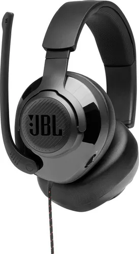 JBL QUANTUM 200 Gaming-Headset - Kabelgebundenes Gaming-Headset mit 50 mm Treibern für beeindruckenden Surround-Sound, perfekt für Gamer auf PC, PlayStation und Xbox.