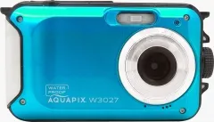 Easypix Aquapix W3027 Wave Iceblue - Wasserdichte Digitalkamera - Technik - Die W3027 Wave ist bis 3m wasserdicht und perfekt für Unterwasseraufnahmen. Kompakt und robust, ideal für Abenteuer im Wasser oder am Strand.