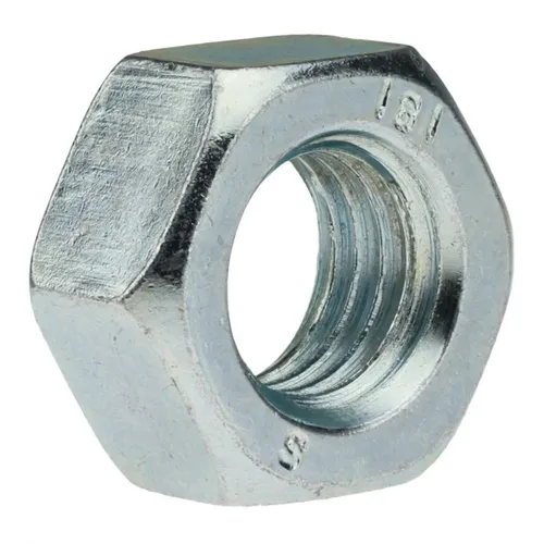 10x DIN 934 Sechskantmuttern. M 18. Stahl Klasse 8 galvanisch verzinkt farblos