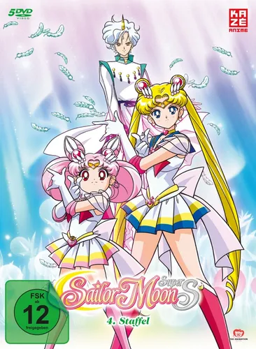 Sailor Moon: Super S - Staffel 4 - Gesamtausgabe - [DVD] - Magische Abenteuer mit Sailor Moon, Freigegeben ab 12 Jahren, ideal für Fans der beliebten Anime-Serie.