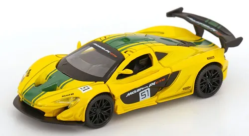 1:43 CMJ McLaren P1 #51 2013-2015 yellow/green